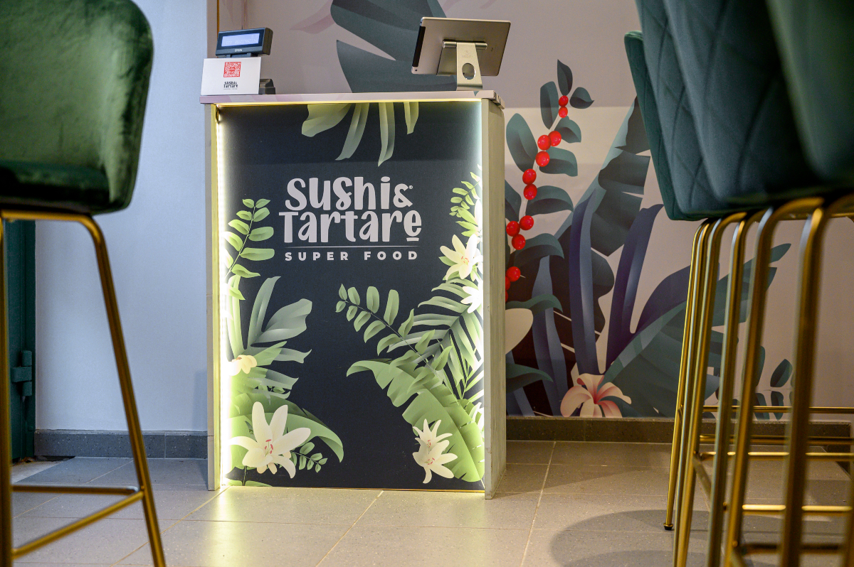 Sushi e Tartare Super Food Cassa | LocaliArreda