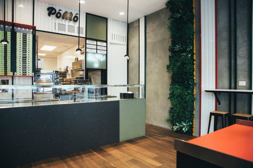 Pizzeria Pomò bancone