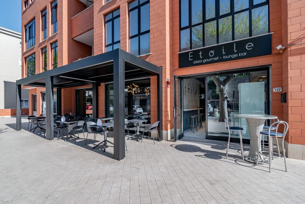 Pizzeria Etoile Roma esterno Dehors