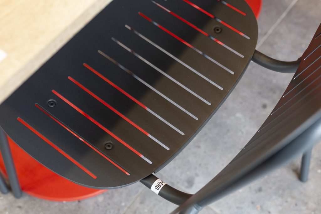 Burgers Cucchi sedie di design dettaglio