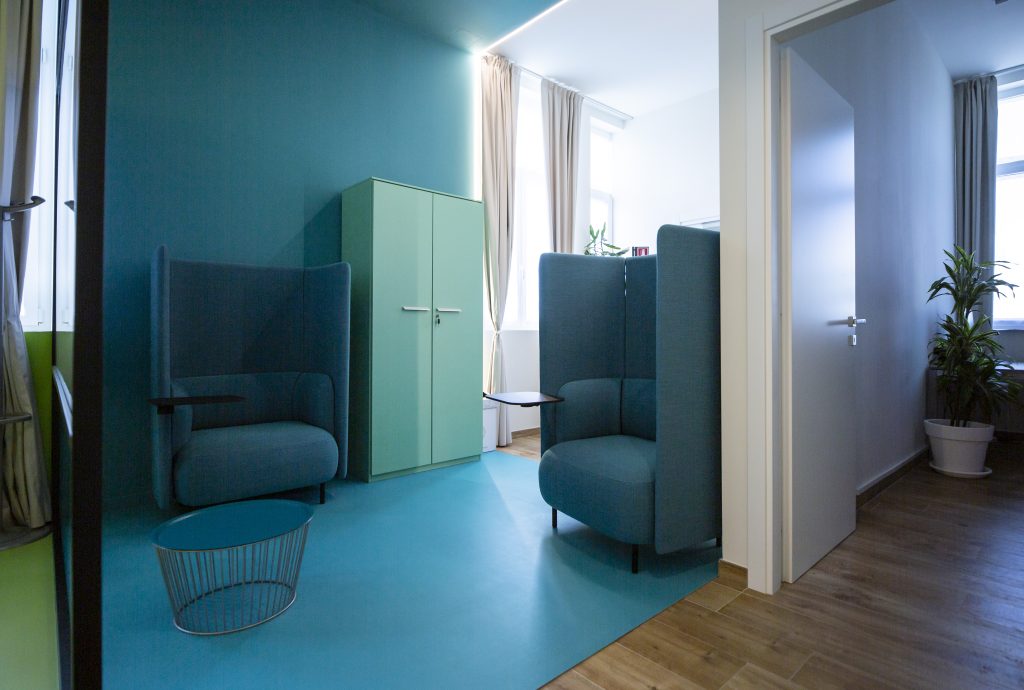 Ufficio Gedeon Richter sala azzurra