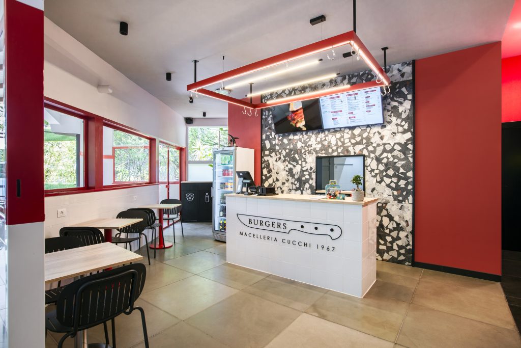 Macelleria Burgers Cucchi bancone